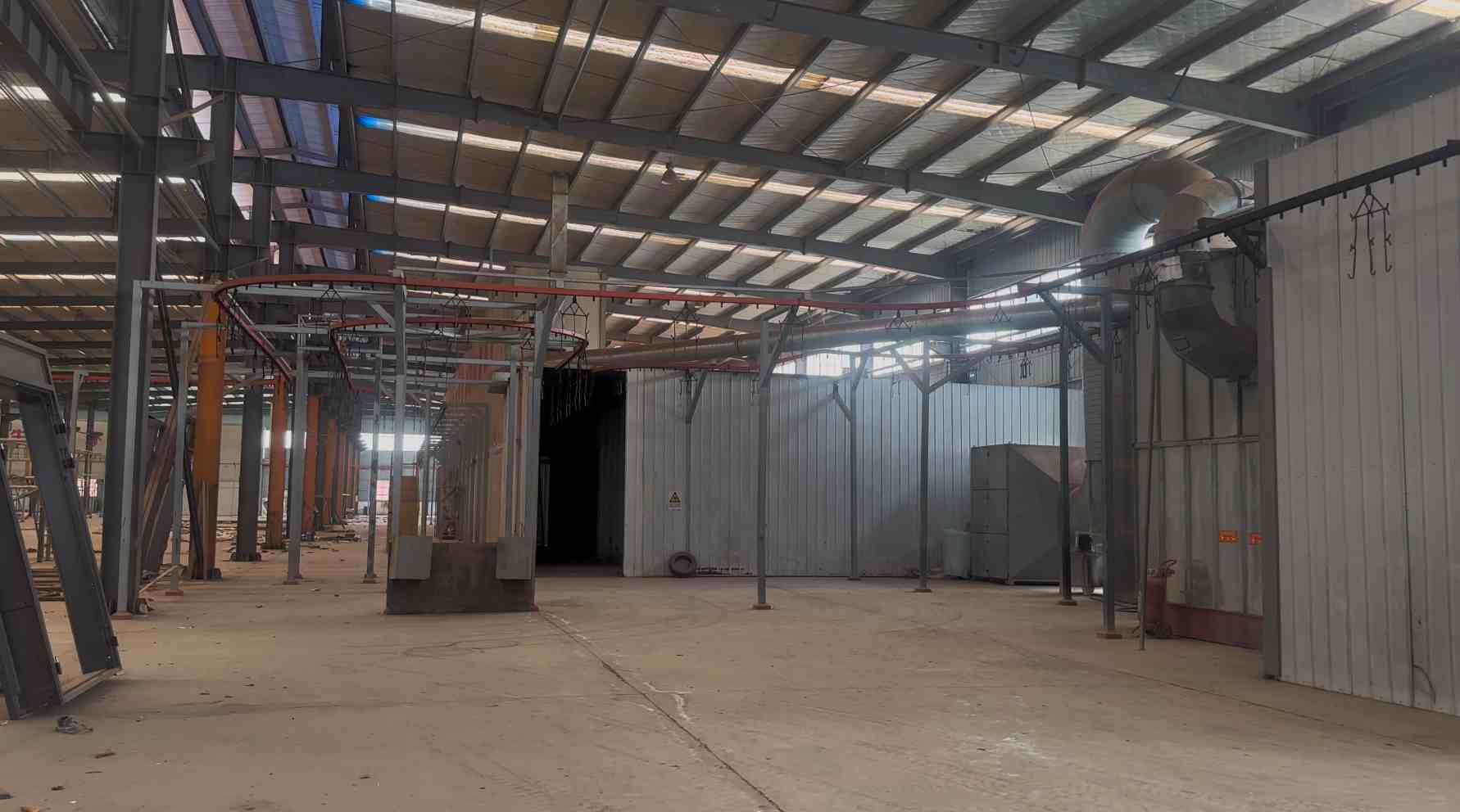 台州喷涂烤漆配套设备整体处理案例图